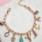 Western Charm Bracelet - Bridle Up Hope Shop