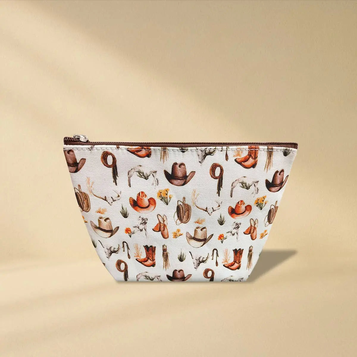 Western Cosmetic Pouch Bag - Bridle Up Hope Shop
