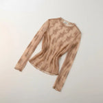 Western Lace Mesh Top - Bridle Up Hope Shop