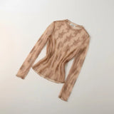Western Lace Mesh Top - Bridle Up Hope Shop