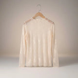 Western Lace Mesh Top - Bridle Up Hope Shop
