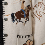 Western Long Button - Up Jacket - Bridle Up Hope Shop