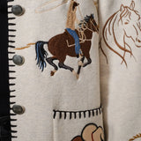 Western Long Button - Up Jacket - Bridle Up Hope Shop