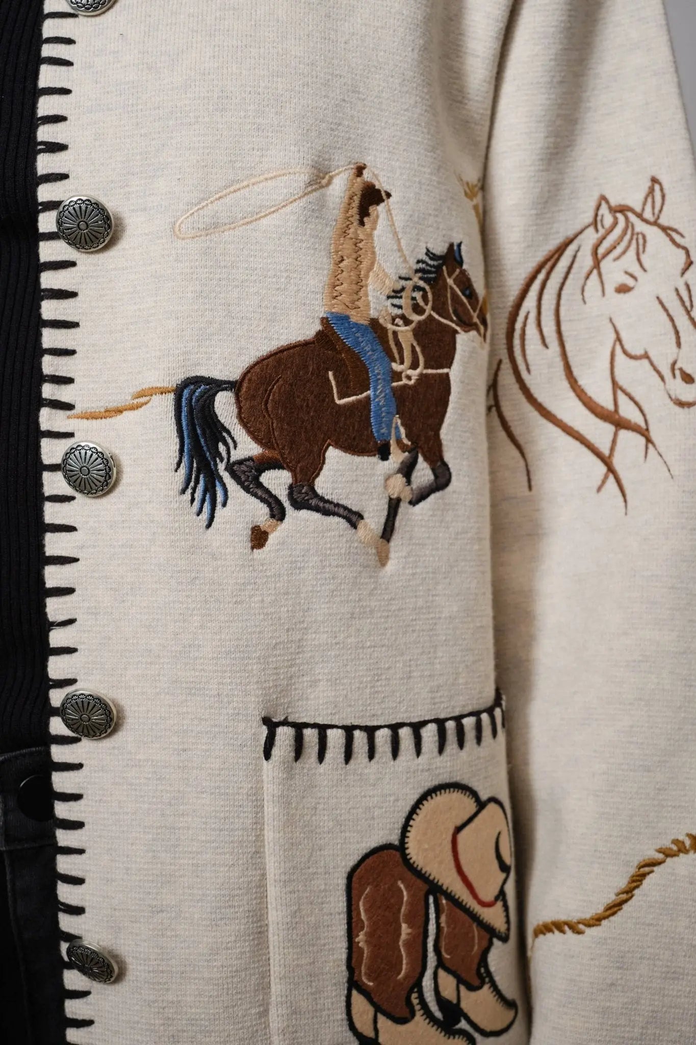 Western Long Button - Up Jacket - Bridle Up Hope Shop