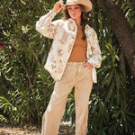 Western Printed Quilted Shacket - Bridle Up Hope Shop