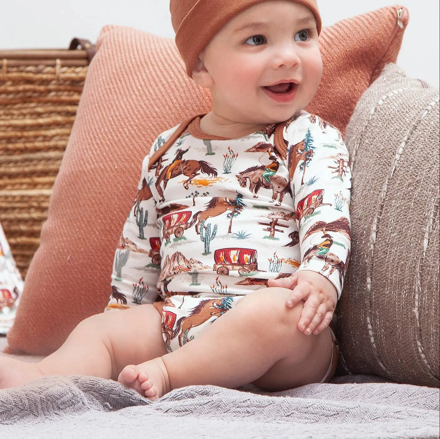 Western Spirit Baby Onesie - Bridle Up Hope Shop