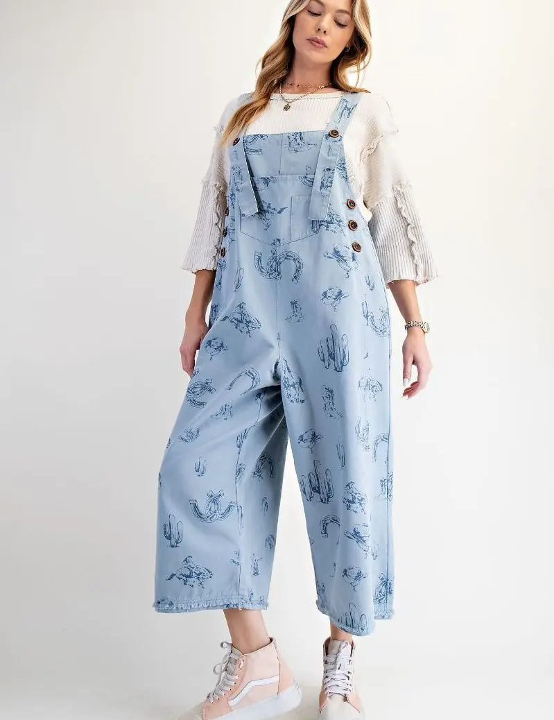 Western Twill Overalls - Bridle Up Hope Shop