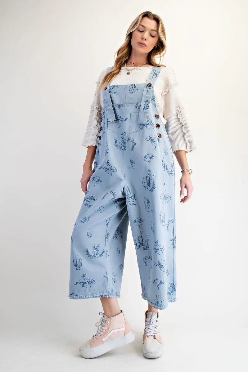 Western Twill Overalls - Bridle Up Hope Shop