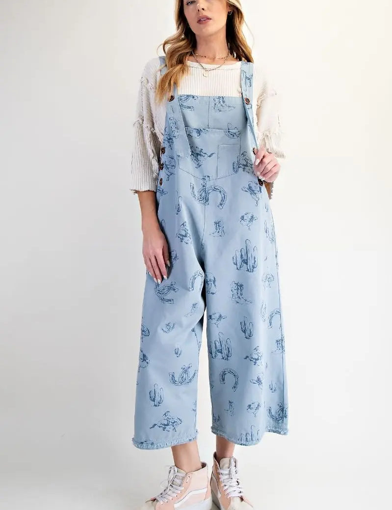 Western Twill Overalls - Bridle Up Hope Shop