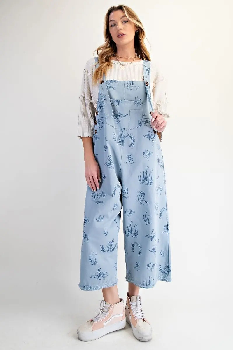 Western Twill Overalls - Bridle Up Hope Shop