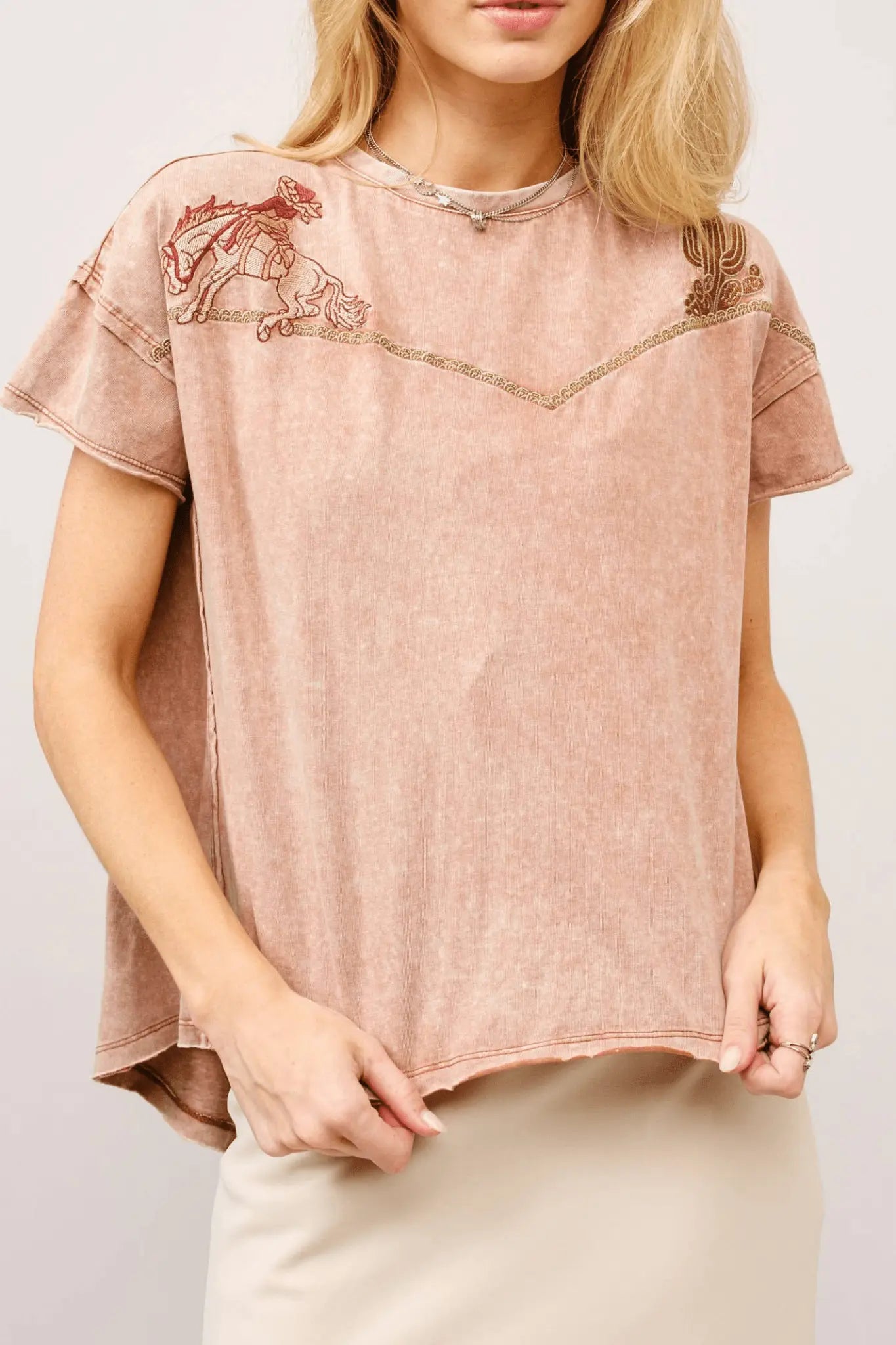 Western Yoke T-Shirt - Bridle Up Hope Shop