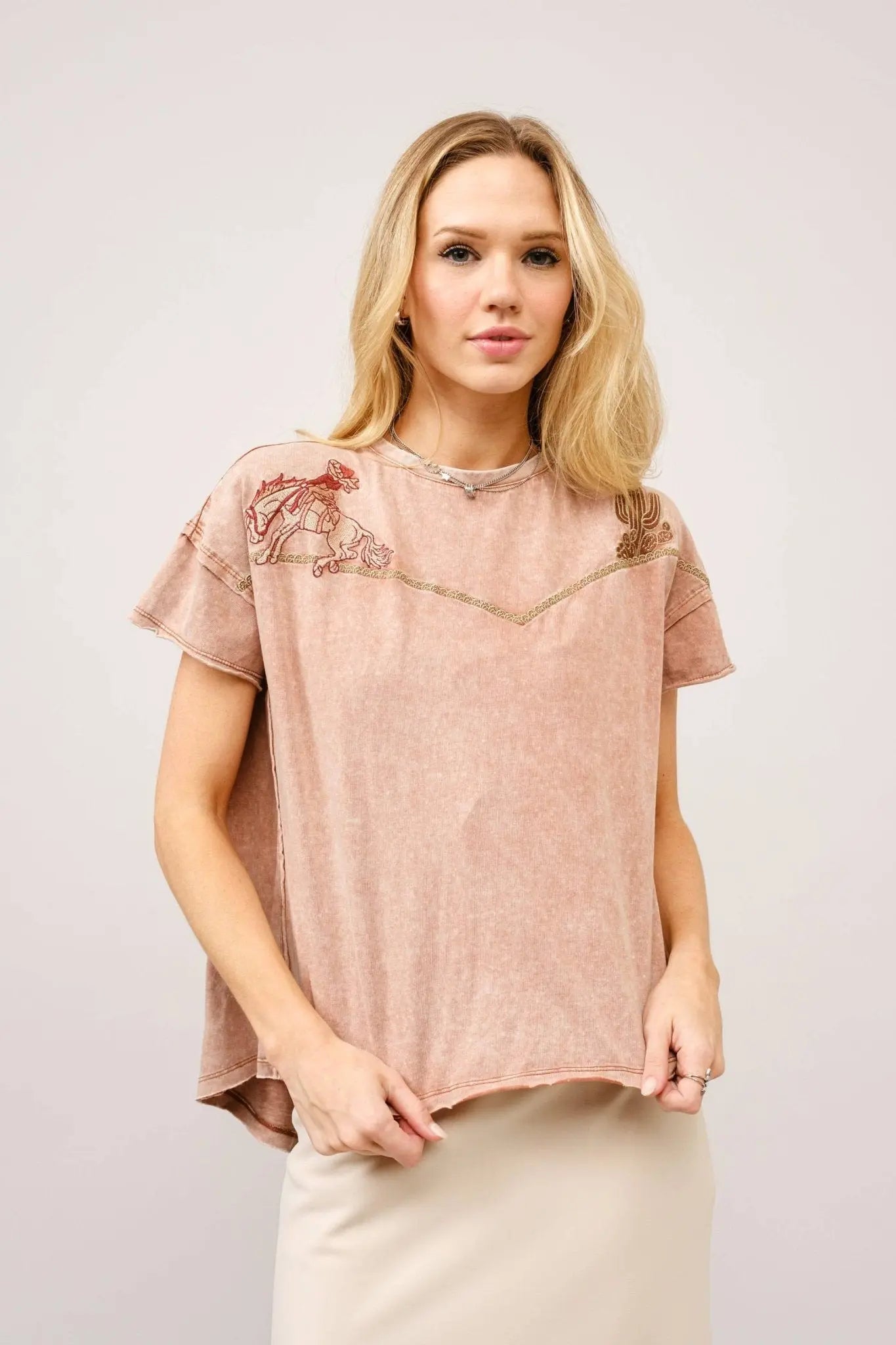 Western Yoke T-Shirt - Bridle Up Hope Shop