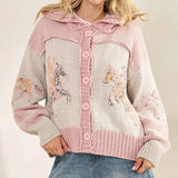 Whimsy Hooves Knit Sweater - Bridle Up Hope Shop