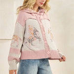 Whimsy Hooves Knit Sweater - Bridle Up Hope Shop