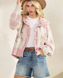 Whimsy Hooves Knit Sweater - Bridle Up Hope Shop