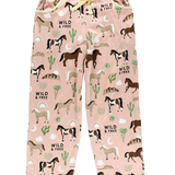 Wild & Free Horse Pajama Bottoms - Bridle Up Hope Shop