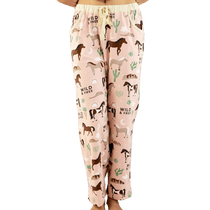 Wild & Free Horse Pajama Bottoms - Bridle Up Hope Shop