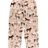 Wild & Free Horse Pajama Bottoms - Bridle Up Hope Shop