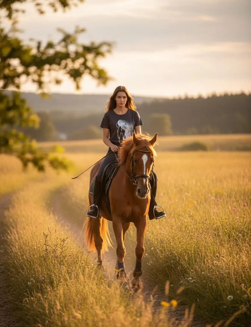 Wild Horse Glitter Tee - Bridle Up Hope Shop