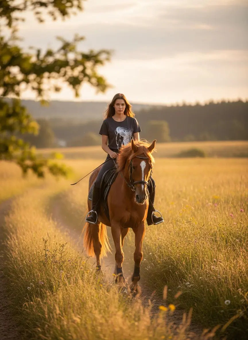 Wild Horse Glitter Tee - Bridle Up Hope Shop