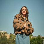 Wild Horse Sherpa Oversized Zip - Up Jacket - Bridle Up Hope Shop