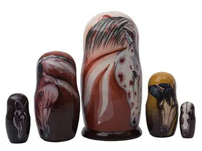 Wild Horses Nesting Doll - Bridle Up Hope Shop