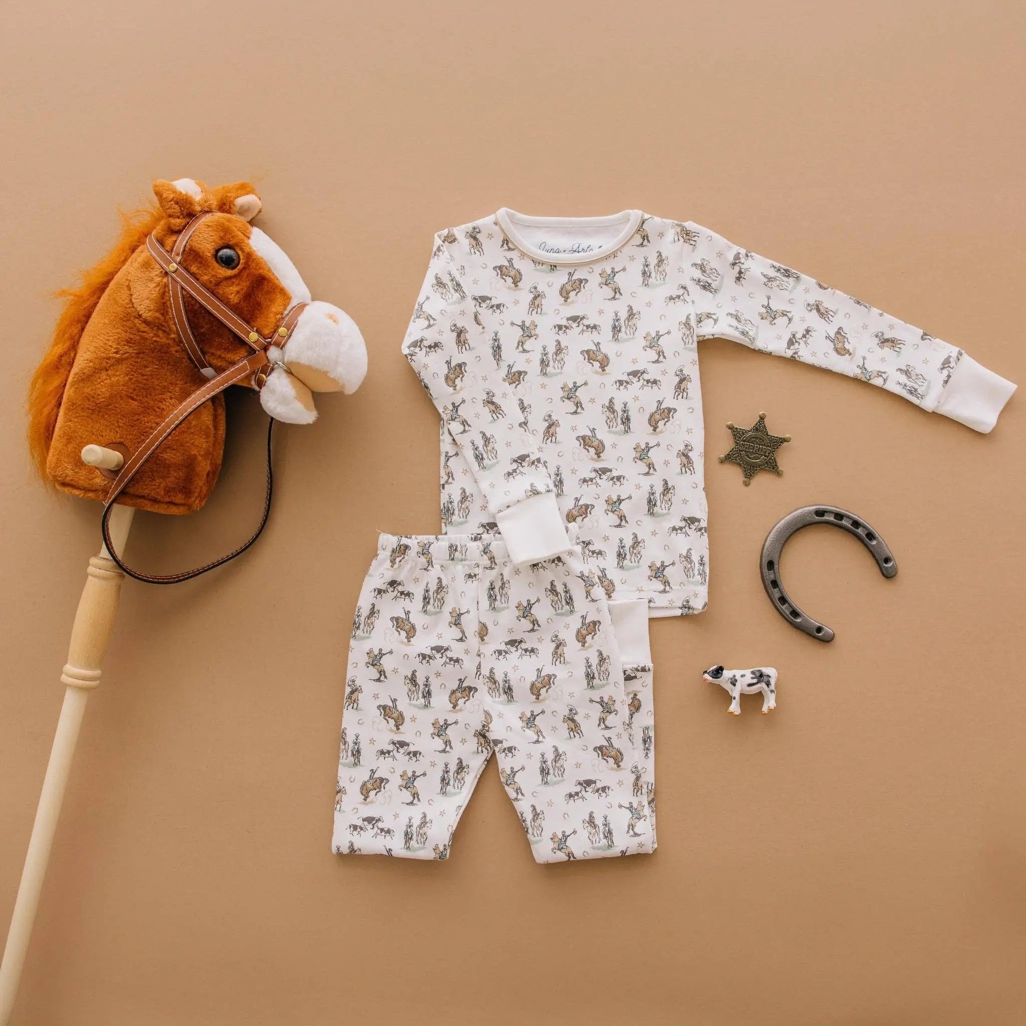 Wild West Long Pajamas - Bridle Up Hope Shop