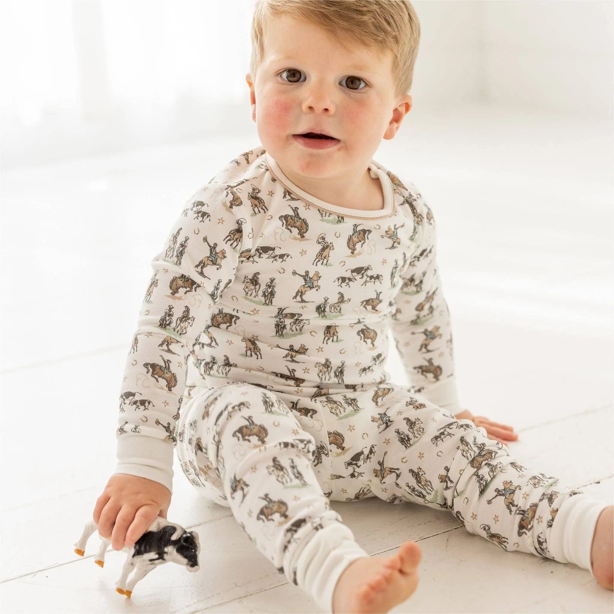 Wild West Long Pajamas - Bridle Up Hope Shop