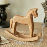 Wood Rocking Horse Decoration - Bridle Up Hope Shop