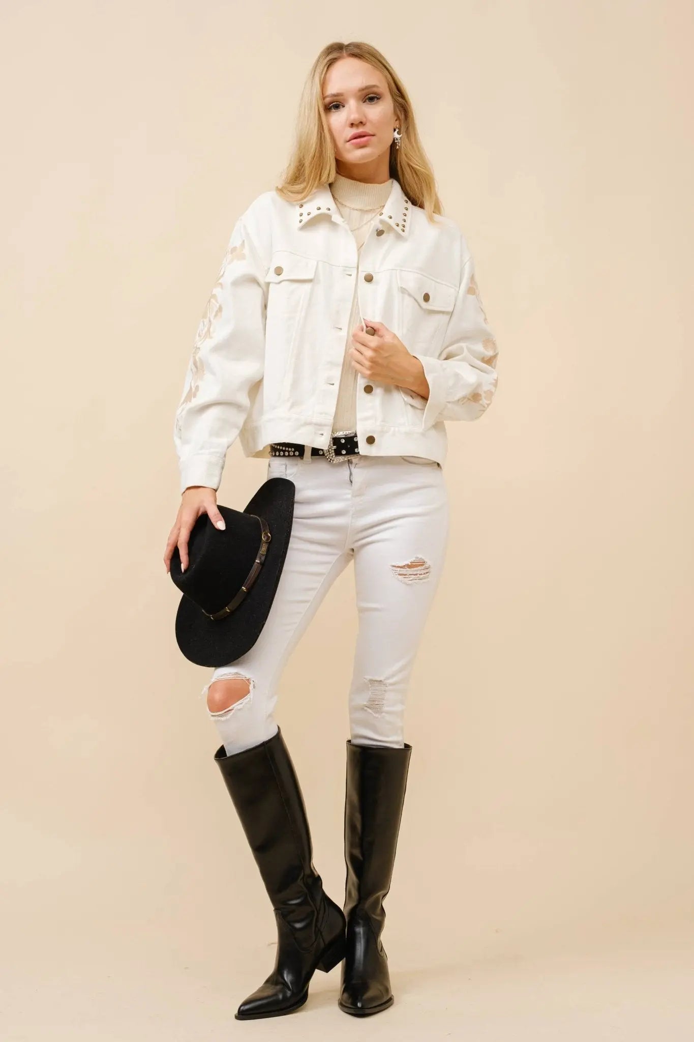 Yeehaw Howdy Jacket - Bridle Up Hope Shop