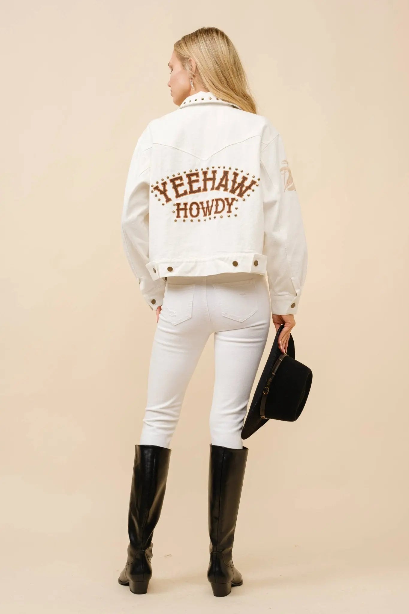 Yeehaw Howdy Jacket - Bridle Up Hope Shop