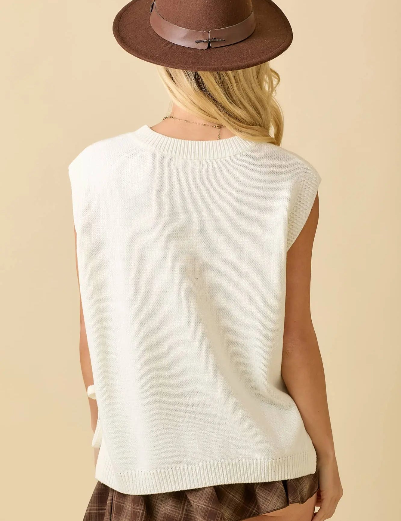 Yeehaw Yarn Sweater Vest - Bridle Up Hope Shop