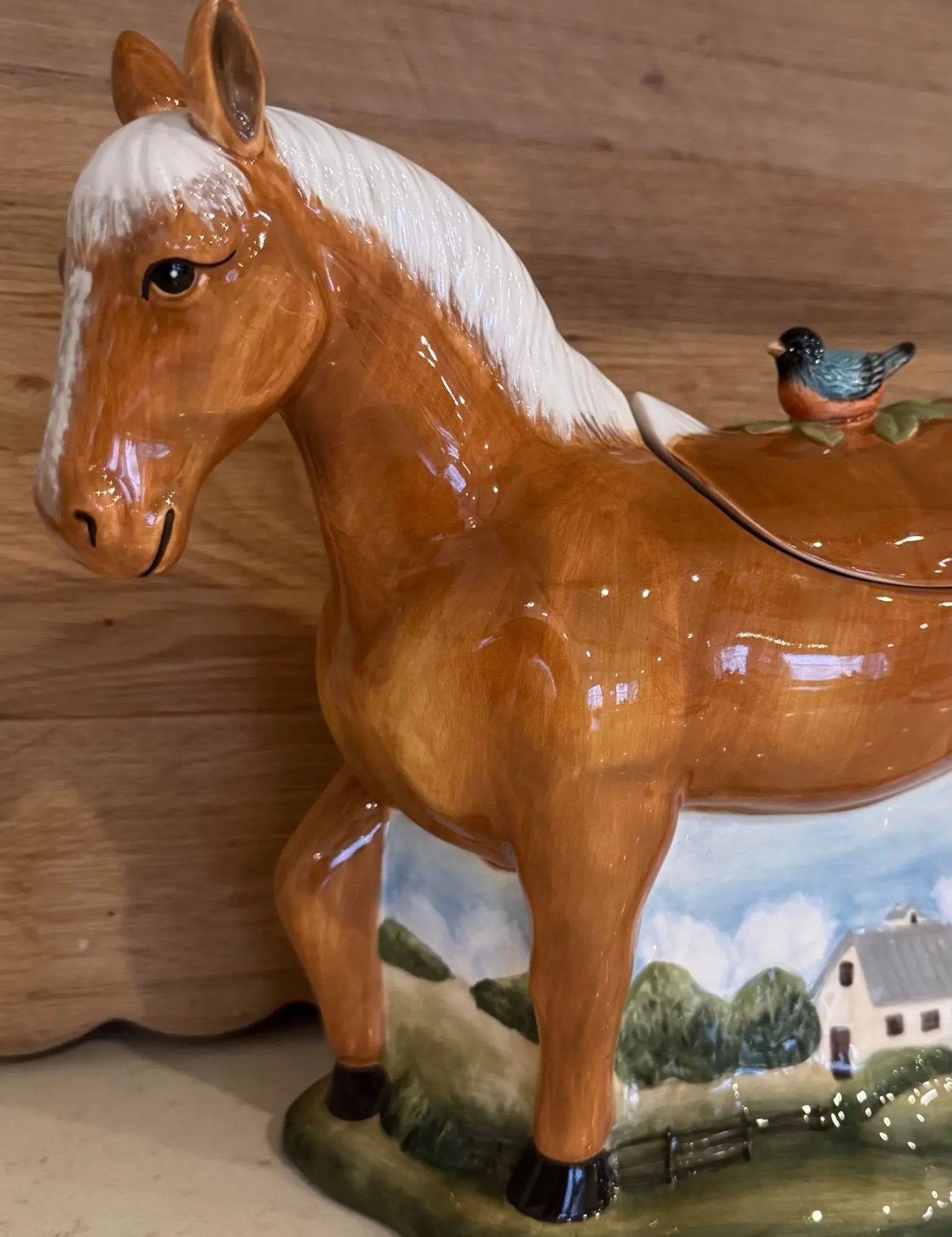 York Stables Horse Cookie Jar - Bridle Up Hope Shop