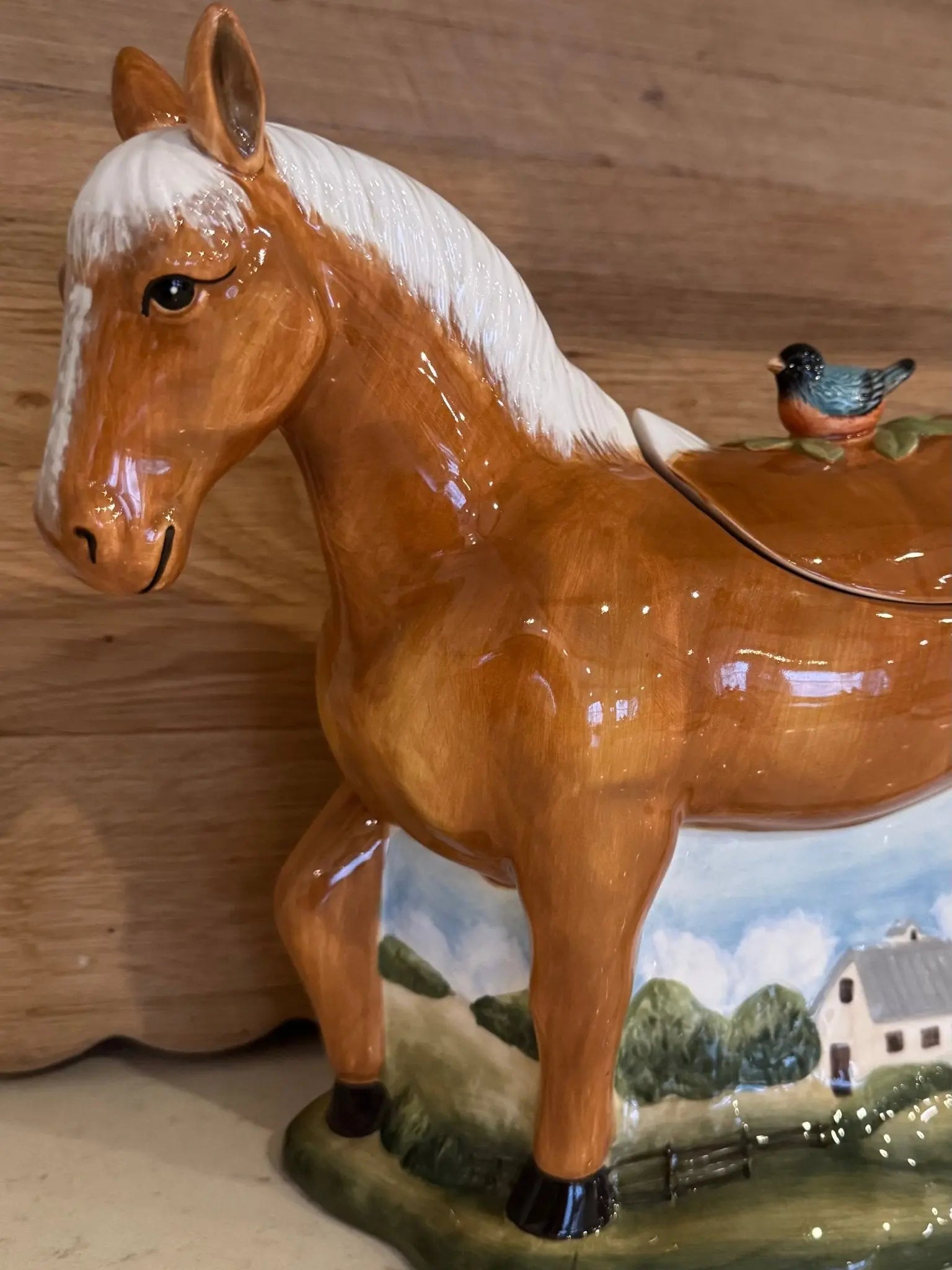 York Stables Horse Cookie Jar - Bridle Up Hope Shop