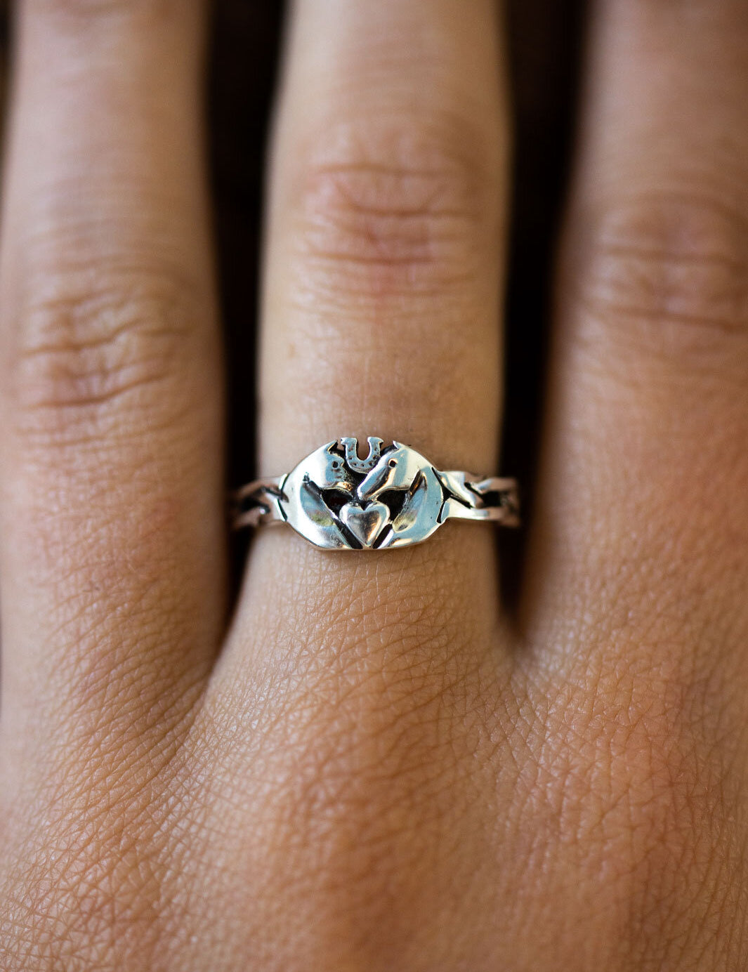 bridle up hope ring