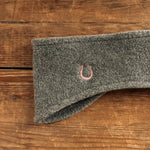pink horseshoe headband