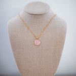 Precious Pink Horseshoe Necklace - Bridle Up Hope Shop